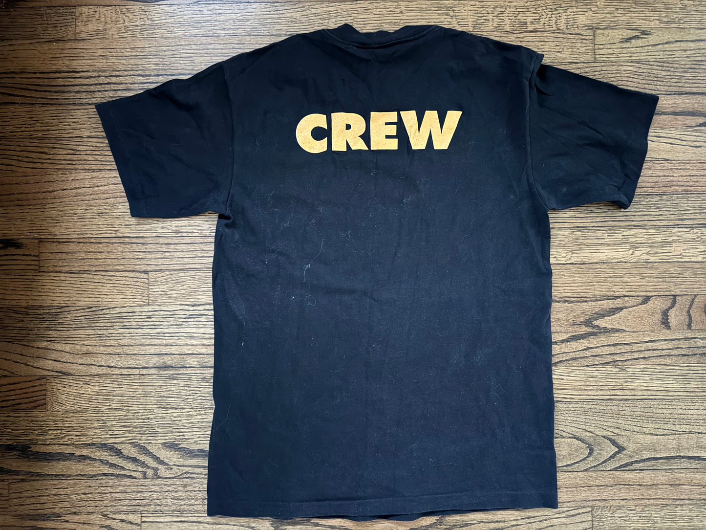 1998 WWF Wrestlemania XIV crew shirt featuring “Stone Cold” Steve Austin, “The Heartbreak Kid” Shawn Michaels and “Iron” Mike Tyson