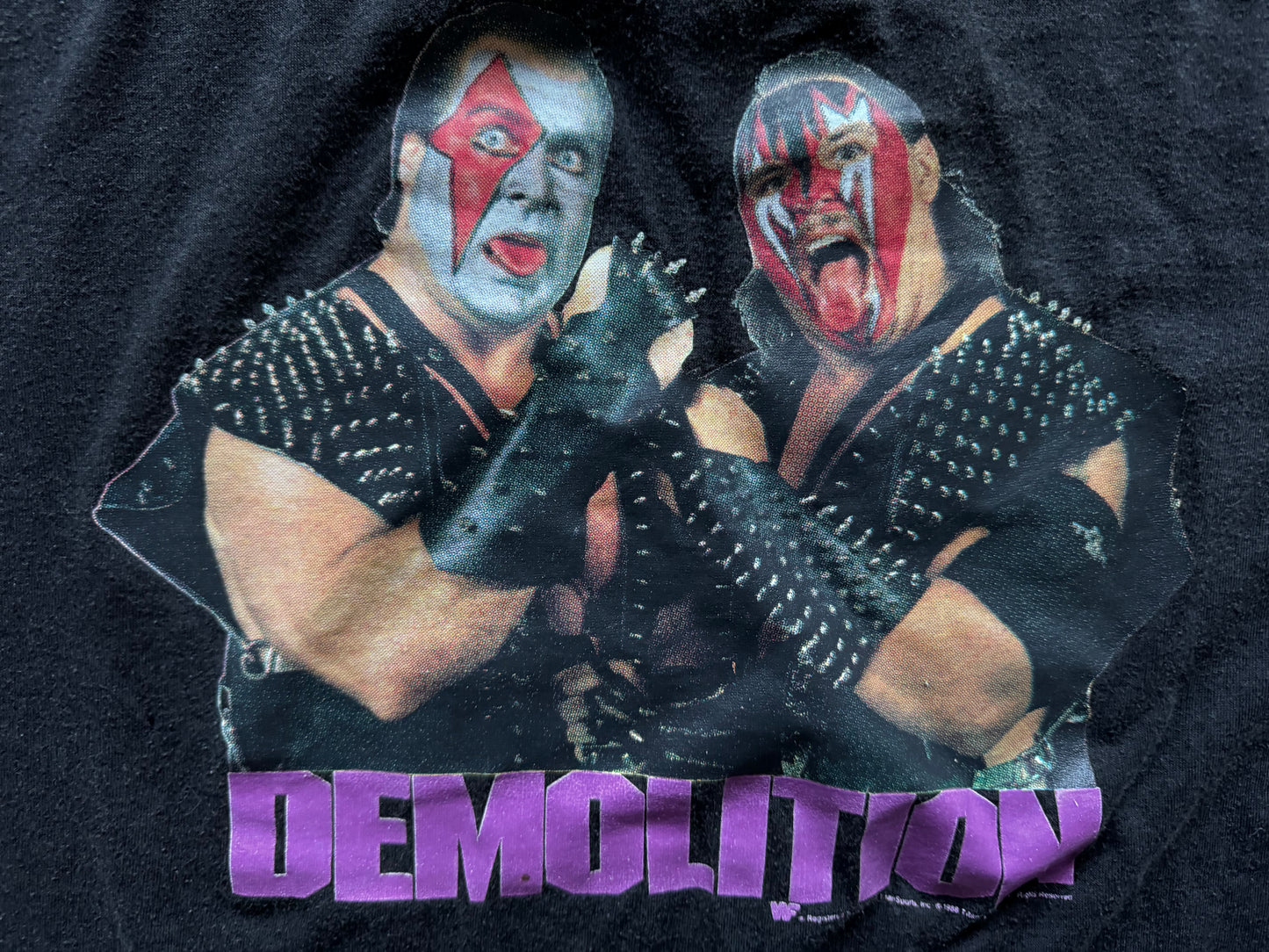 1989 WWF Demolition catalog shirt