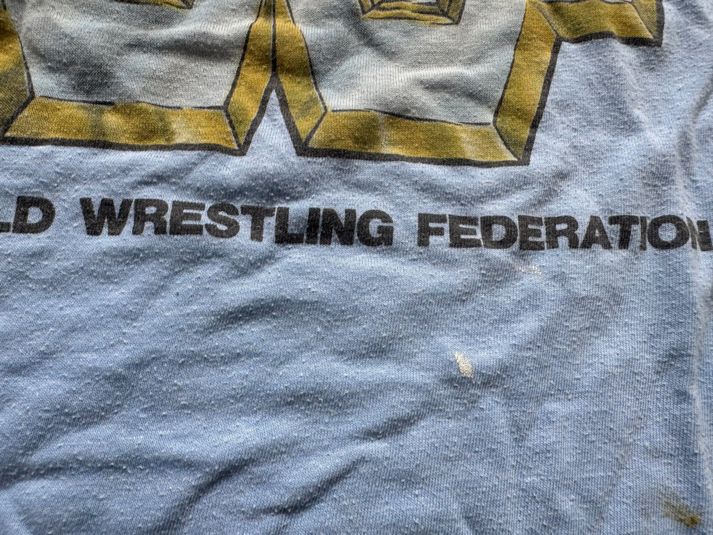 1983 WWF Logo catalog shirt