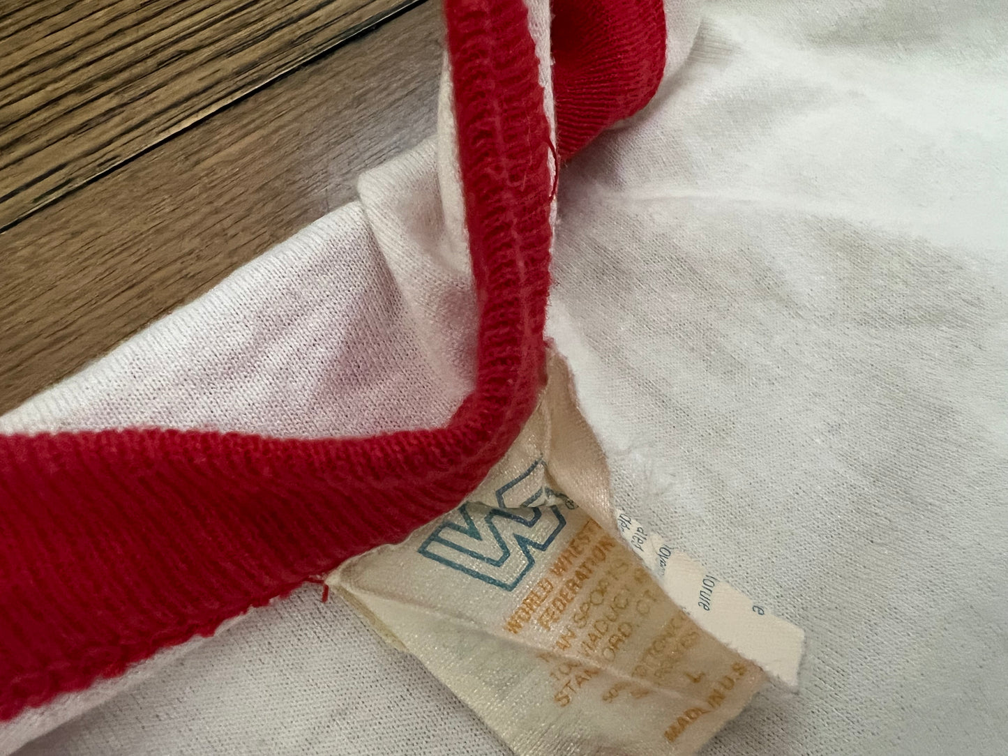 1991 WWF British Bulldog shirt