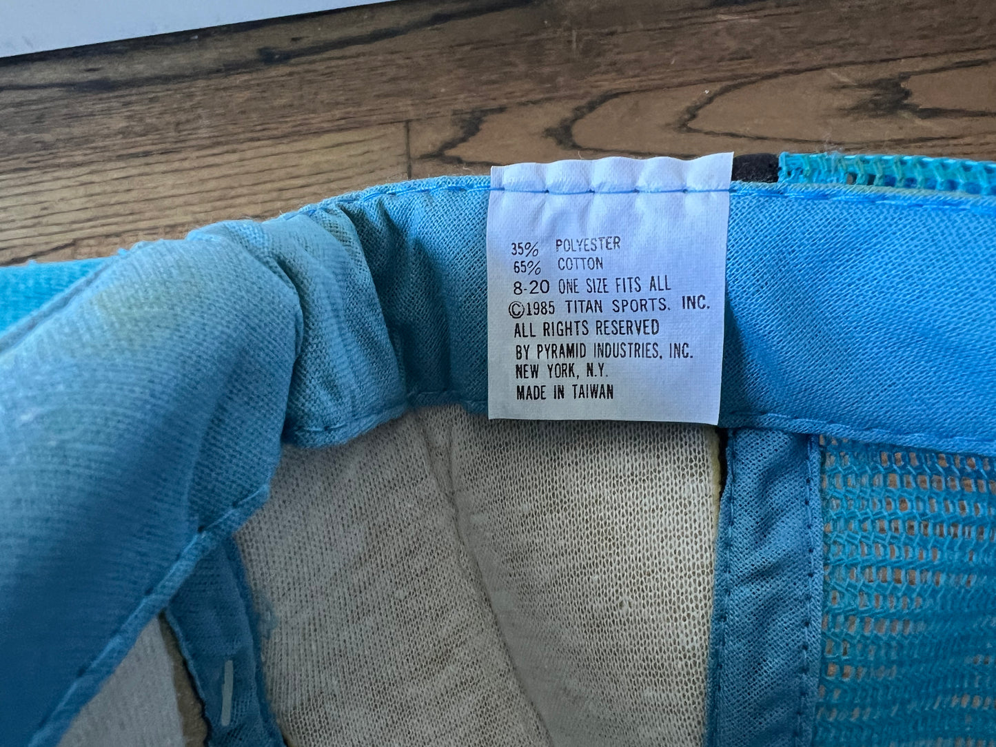 1985 WWF Andre the Giant SnapBack tracker hat with original Tag