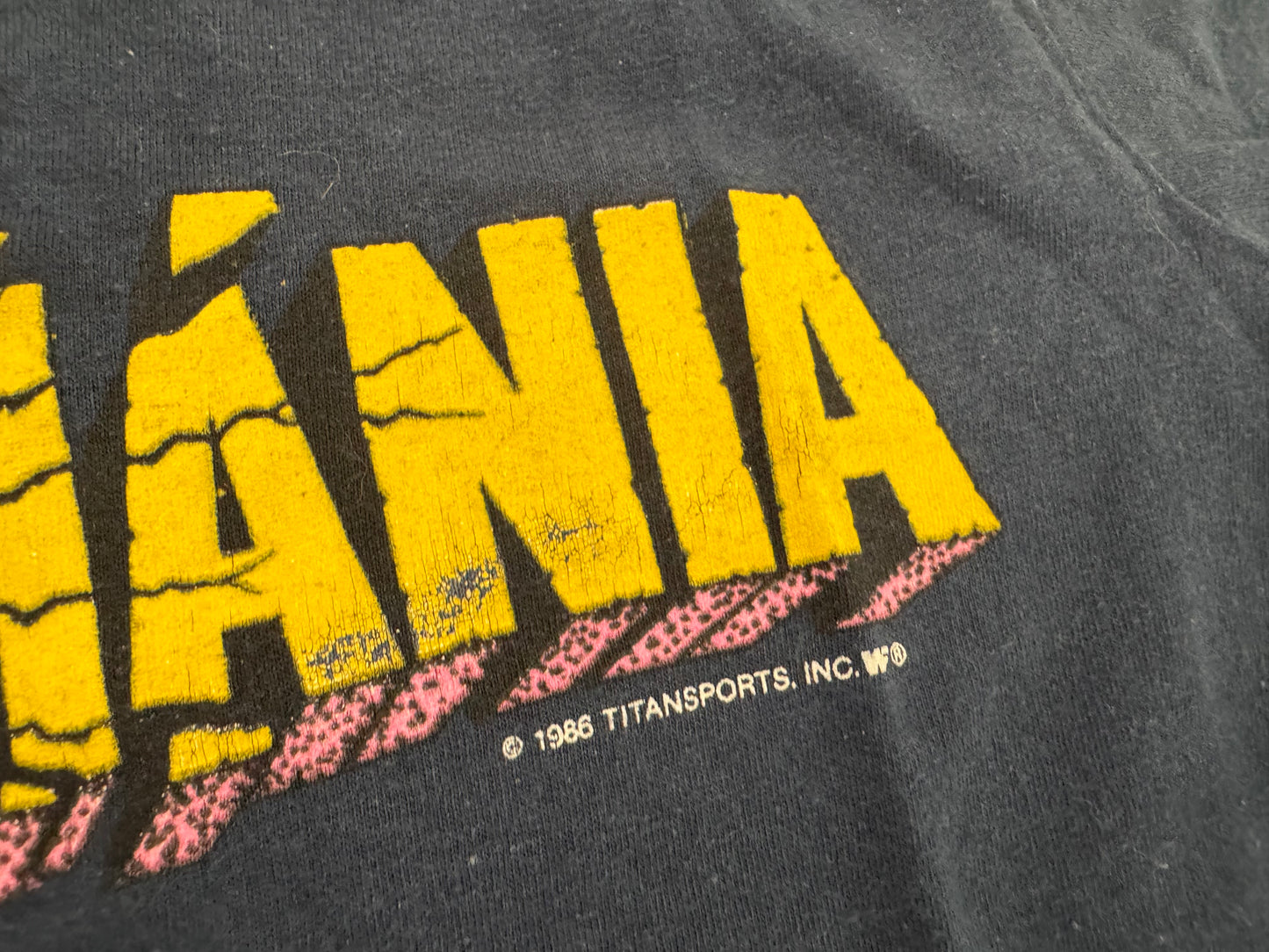 1986 WWF Hulk Hogan shirt