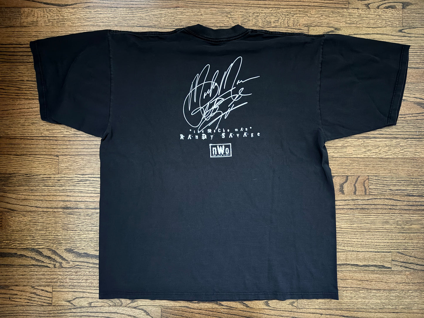 1997 WCW / n.W.o. “Macho Man” Randy Savage - Steve Stanley two sided shirt