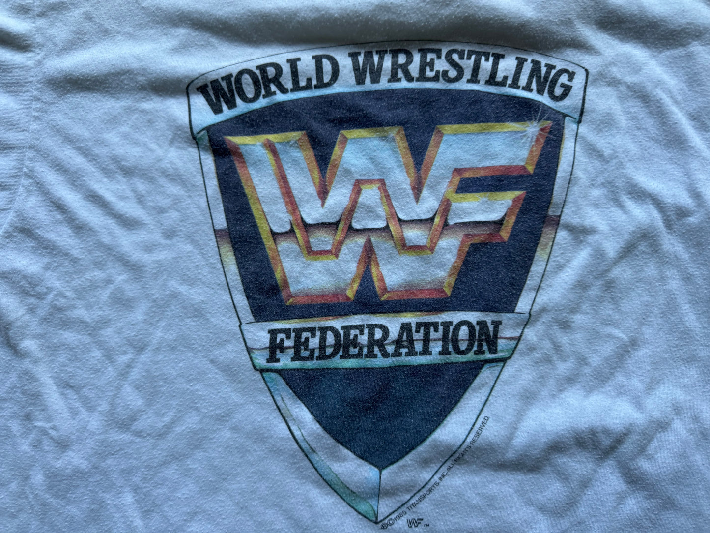 1985 WWF Logo shirt