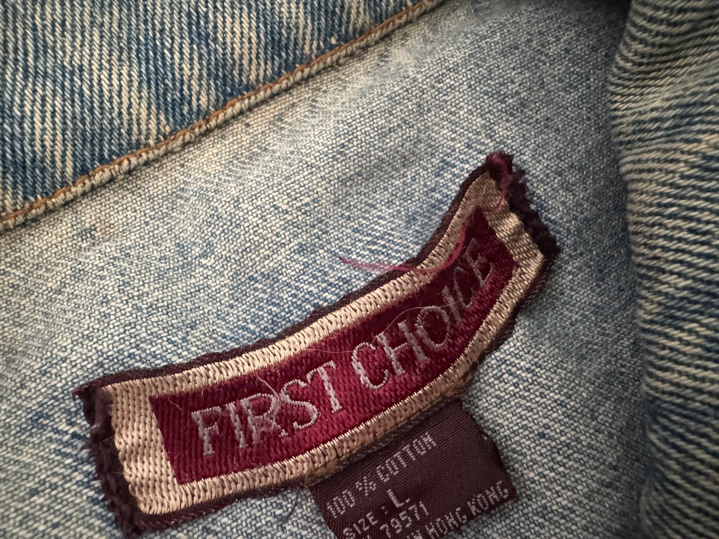 1996 WWF “Big Daddy Cool” Diesel denim jacket