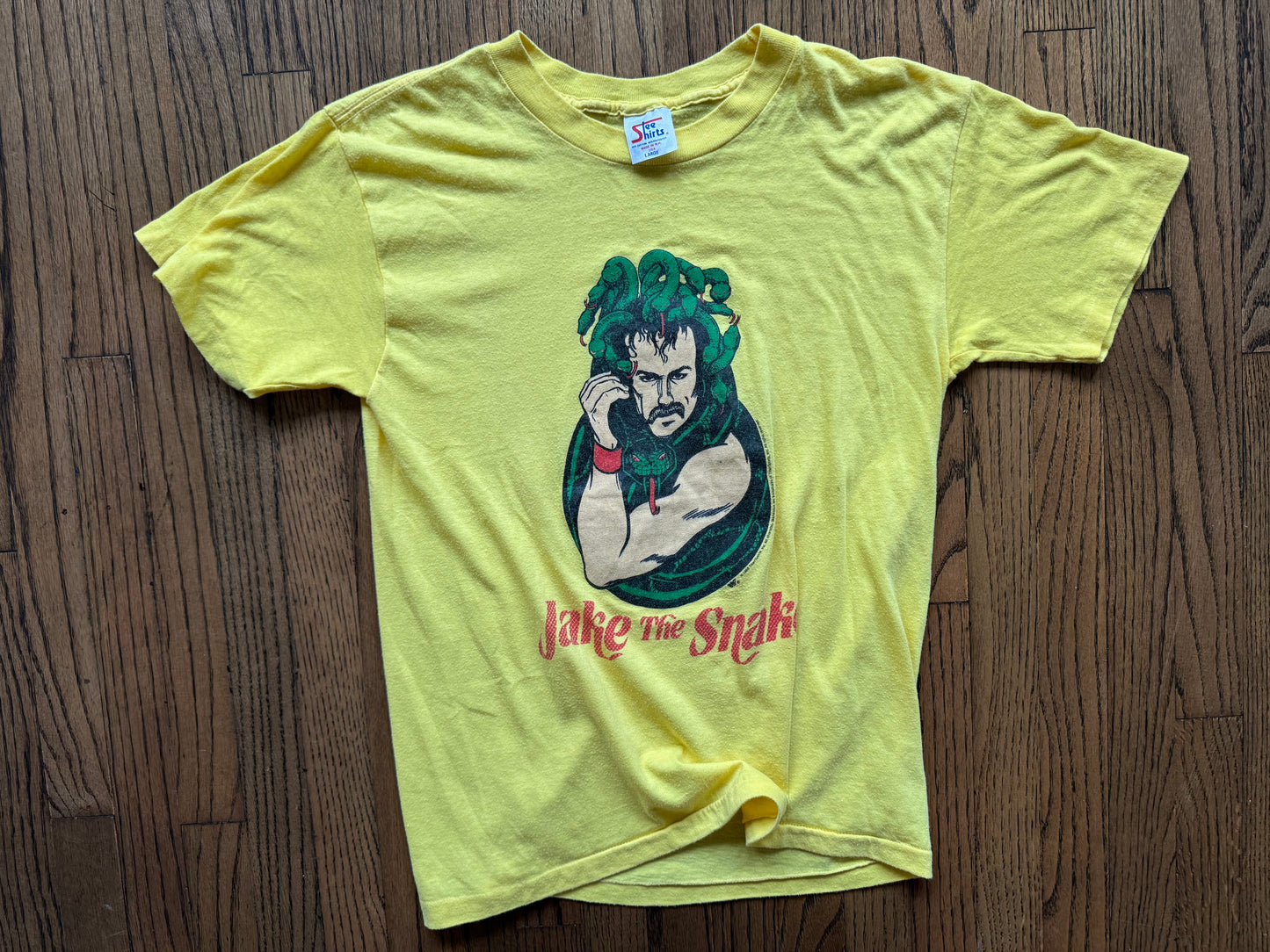 1988 WWF Jake the Snake Roberts shirt