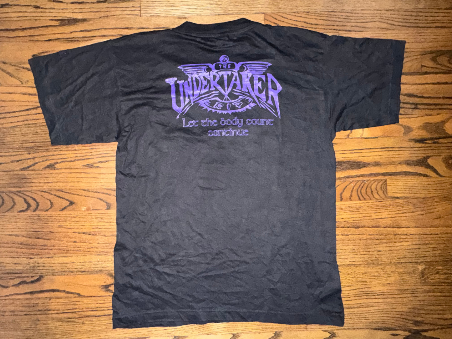 1995 WWF Undertaker two sided shirt