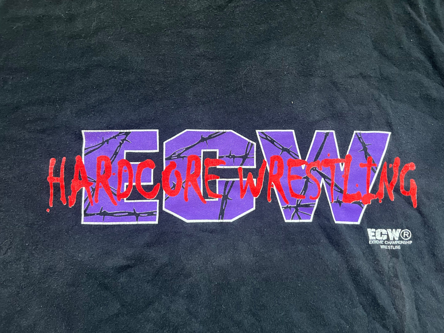 1998 ECW logo shirt