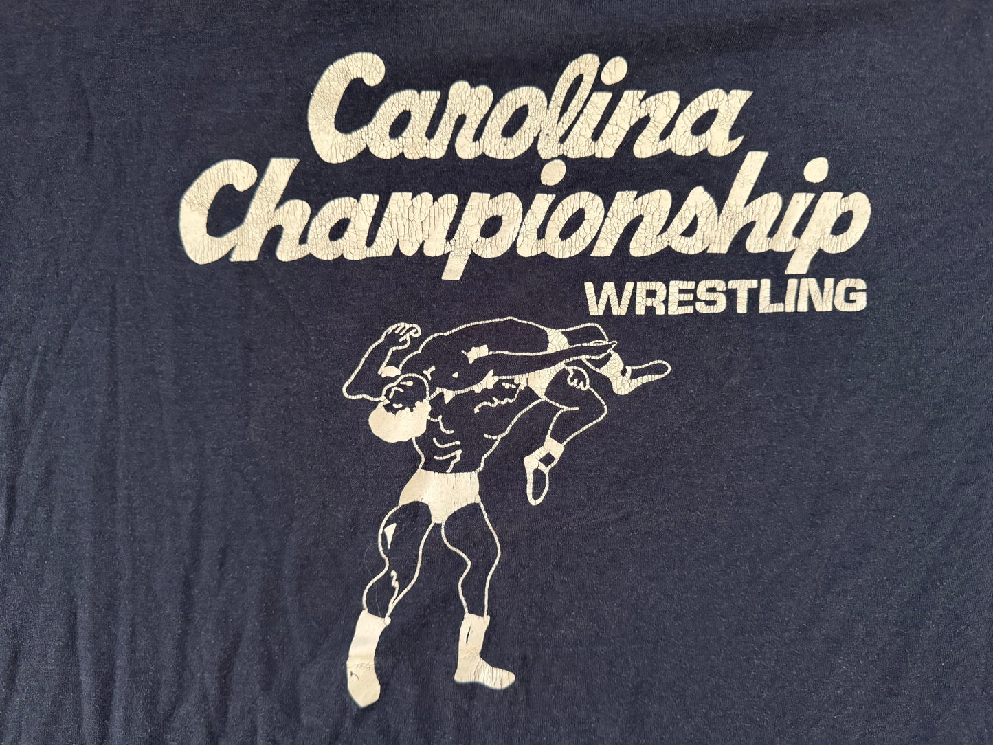 1982 (approx) Carolina Championship Wrestling shirt
