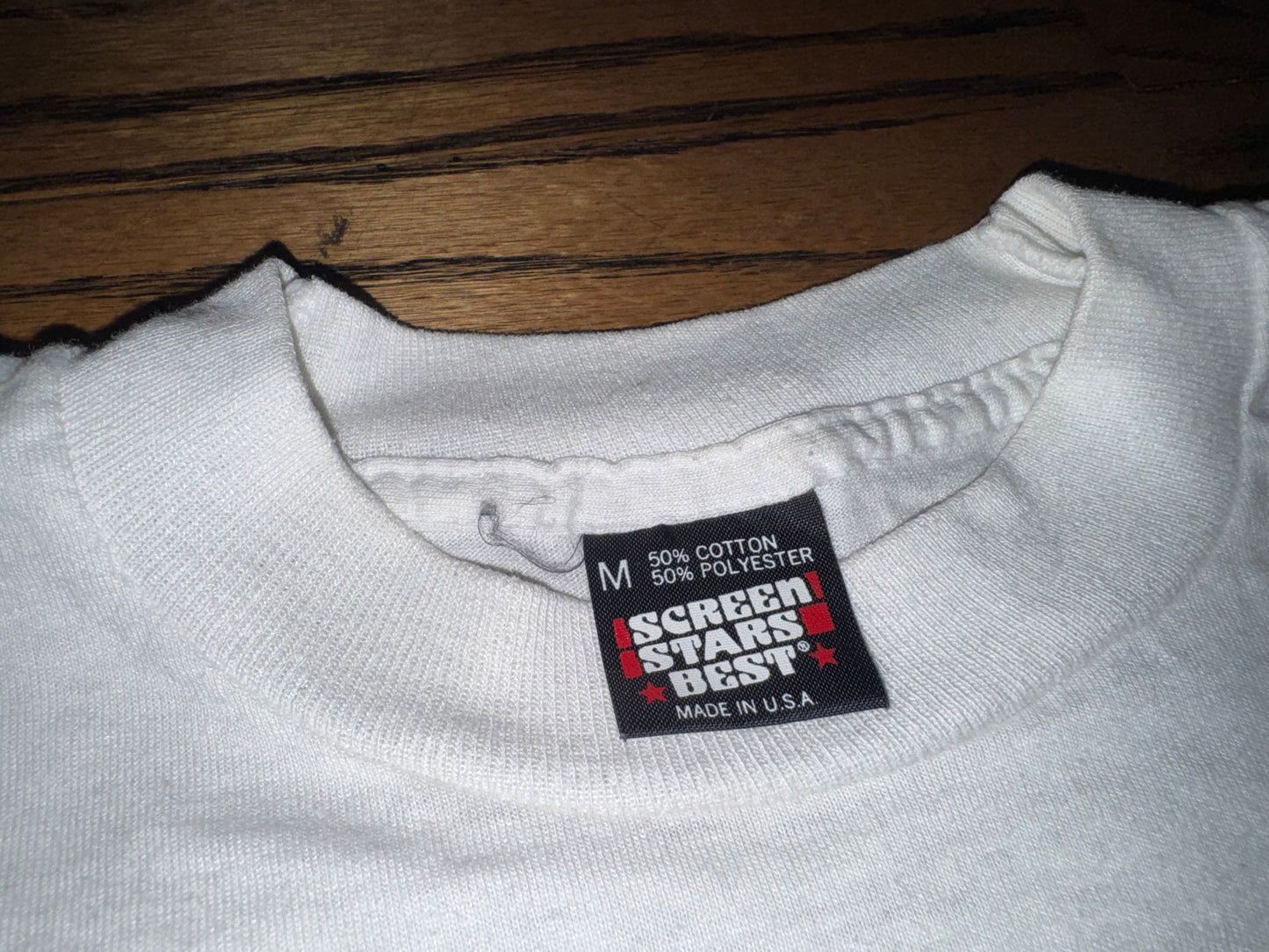 1990 WCW “The Nature Boy” Ric Flair “seven time champion” catalog shirt