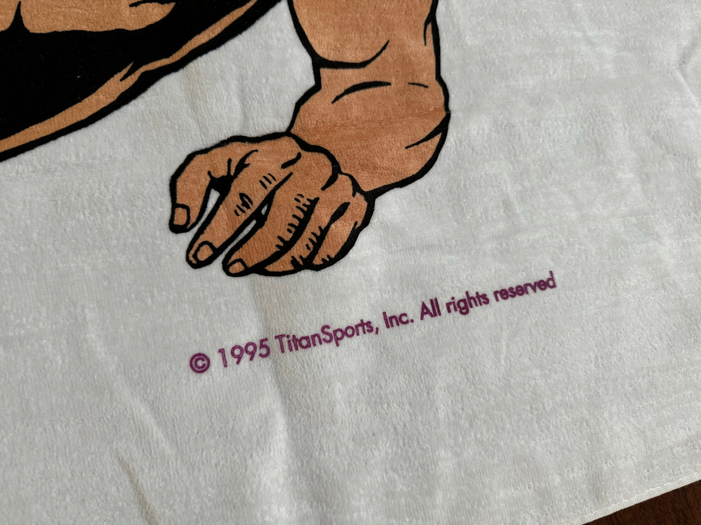 1995 WWF Razor Ramon Towel with the original tag