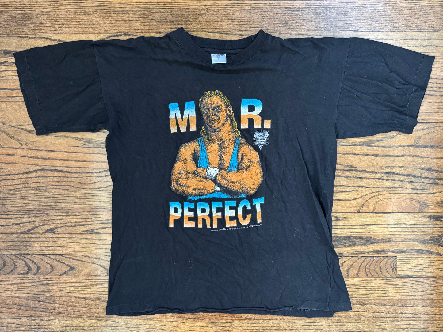 1992 WWF Mr. Perfect shirt
