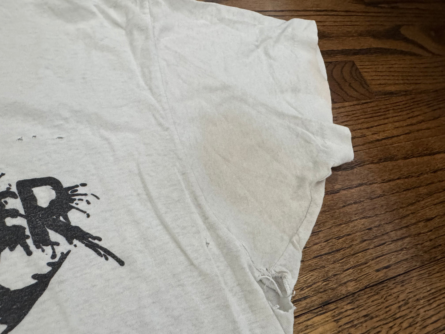 1989 (approx) Scarce Vintage and thrashed late 80s probably AJPW but can’t confirm TBH Abdullah the Butcher shirt
Size: Tagless (Modern Large)