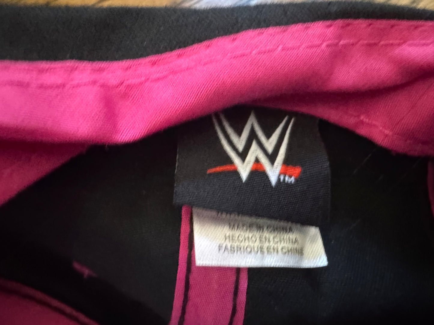 2014 WWE AJ Lee SnapBack hat with built in ponytail