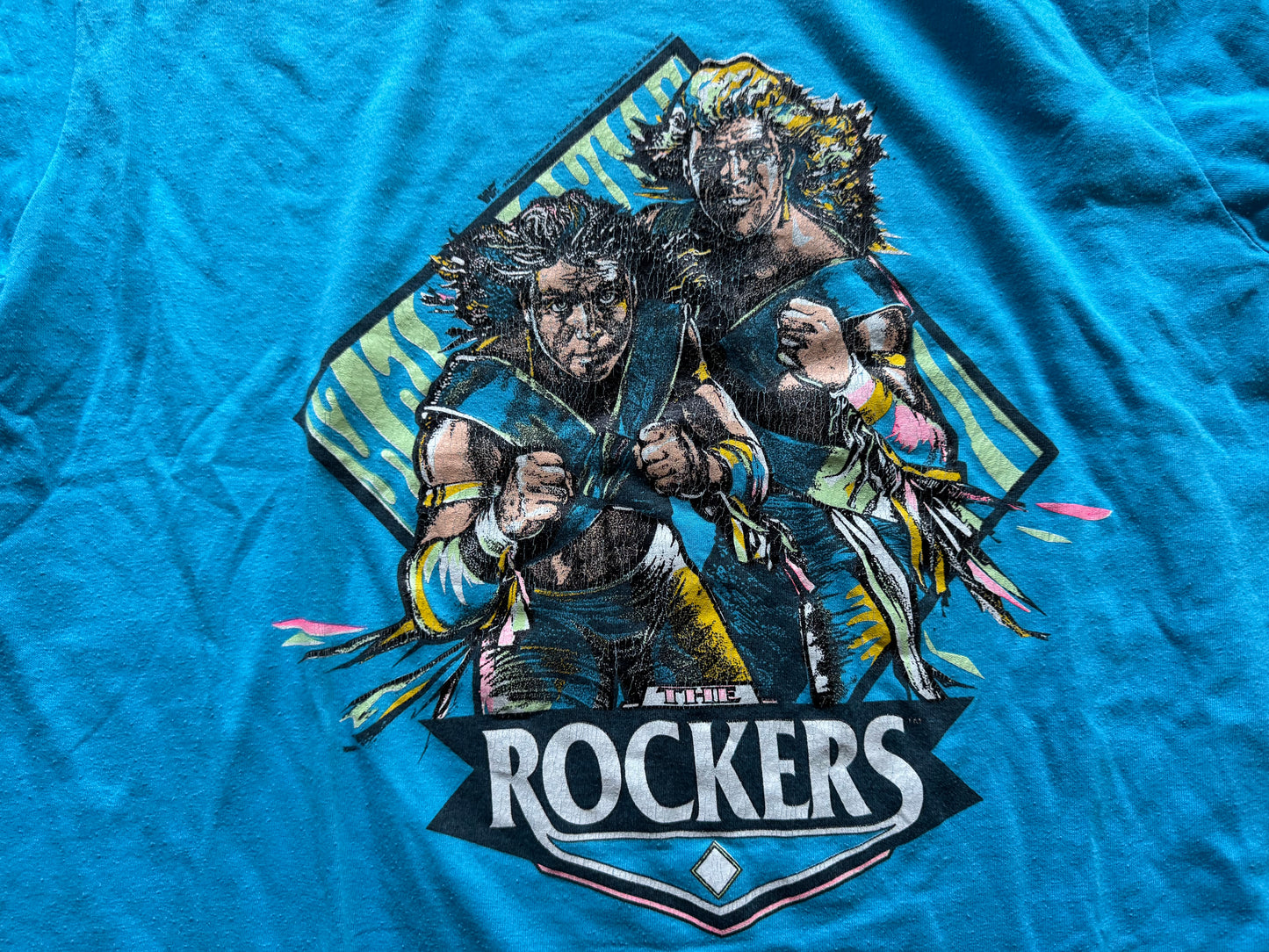 1990 WWF Rockers shirt
