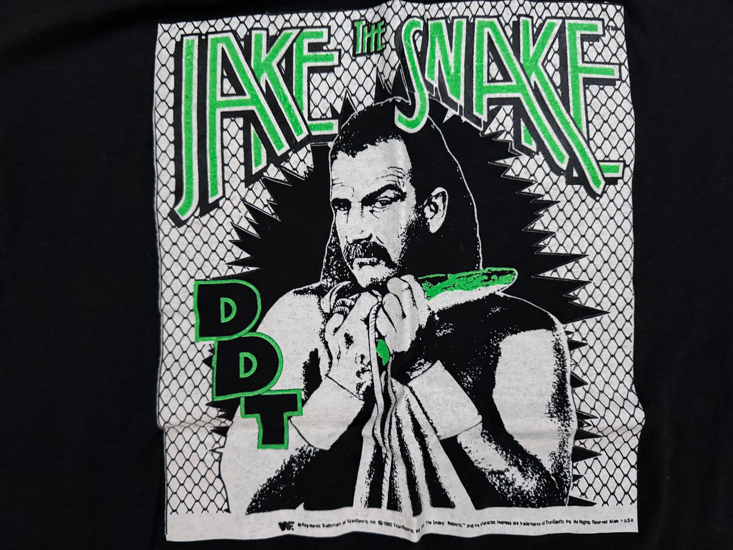 1990 WWF Jake “The Snake” Roberts shirt