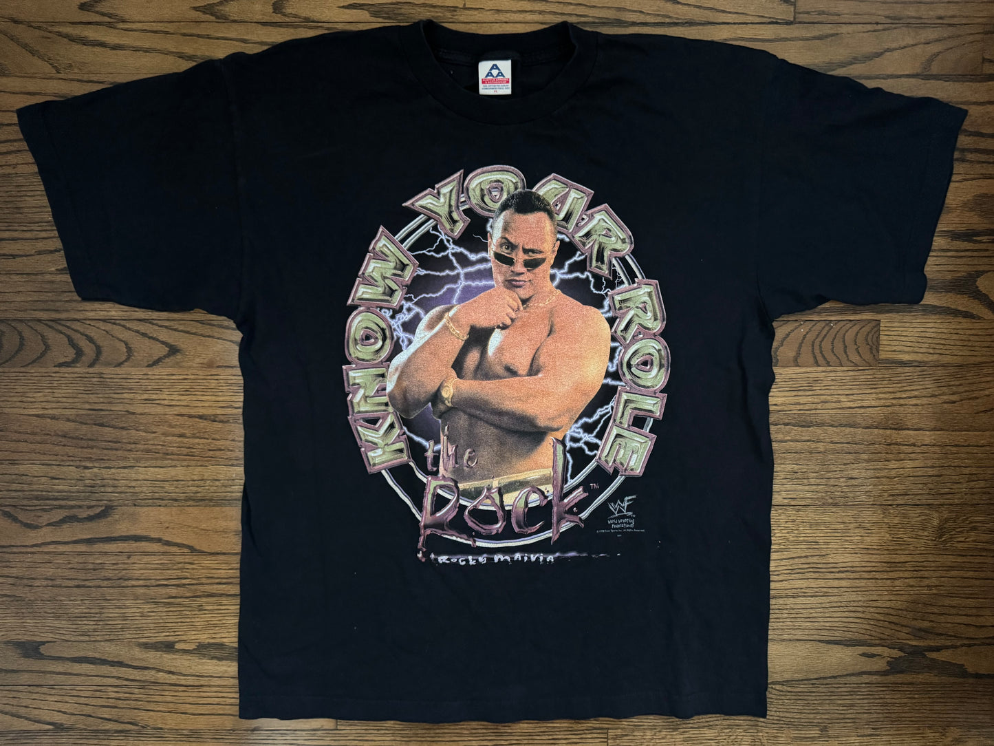 1998 WWF The Rock “The Most Electrifying Man In Sports-Entertainment Today”