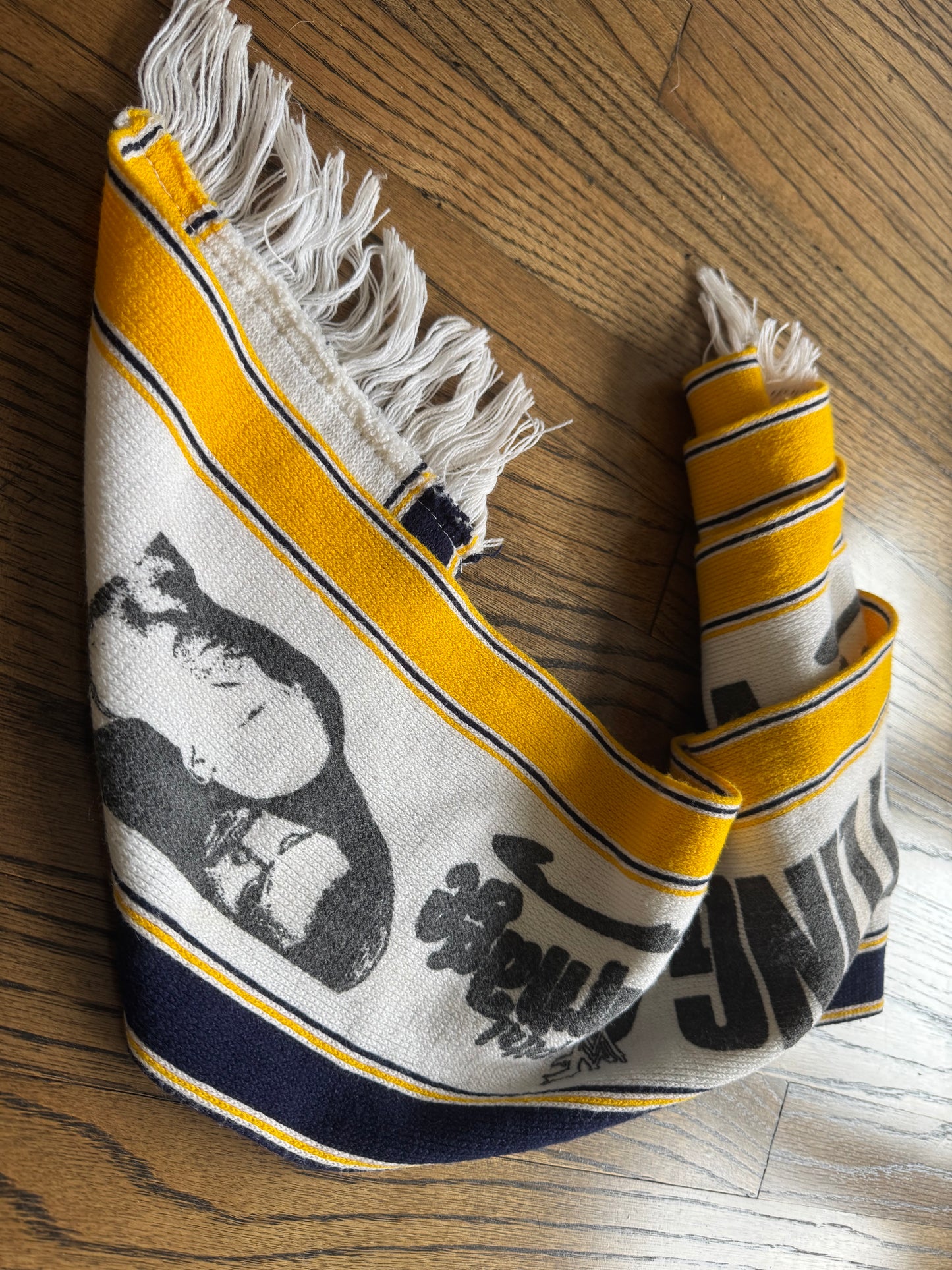 1998 WWF Capital Carnage Scarf featuring the Undertaker and “Stone Cold” Steve Austin