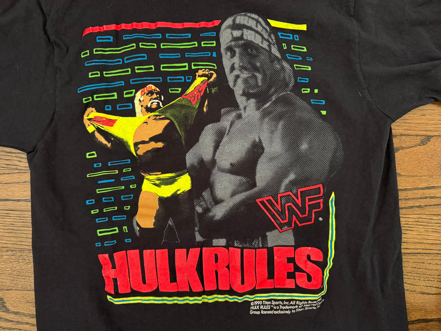 1990 WWF Hulk Hogan catalog shirt