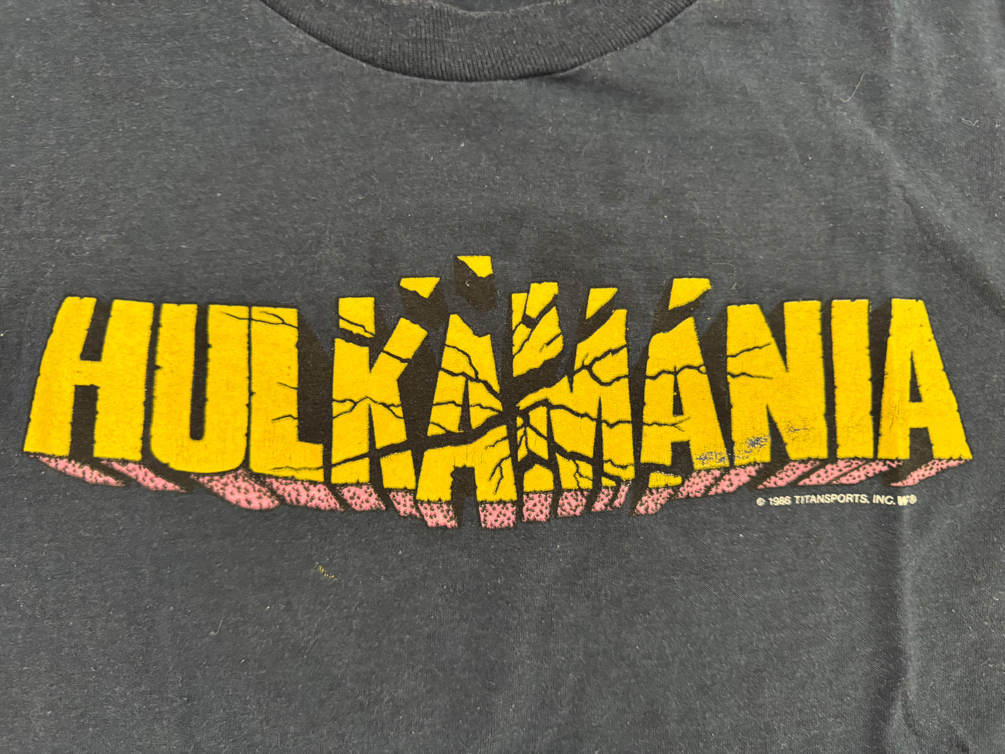 1986 WWF Hulk Hogan shirt