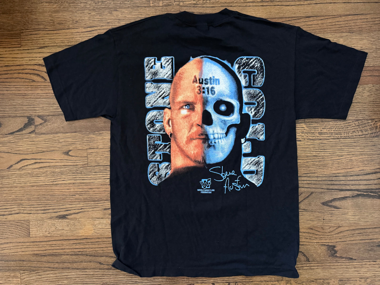 1998 WWF Stone Cold Steve Austin Parking lot bootleg shirt