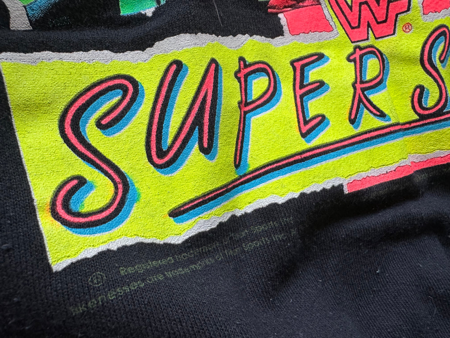 1991 WWF Superstars sweatshirt