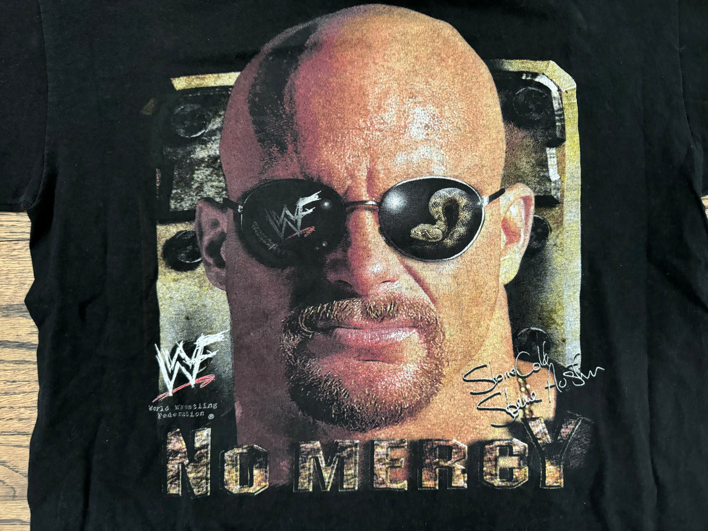 1999 WWF “Stone Cold” Steve Austin “No Mercy” shirt