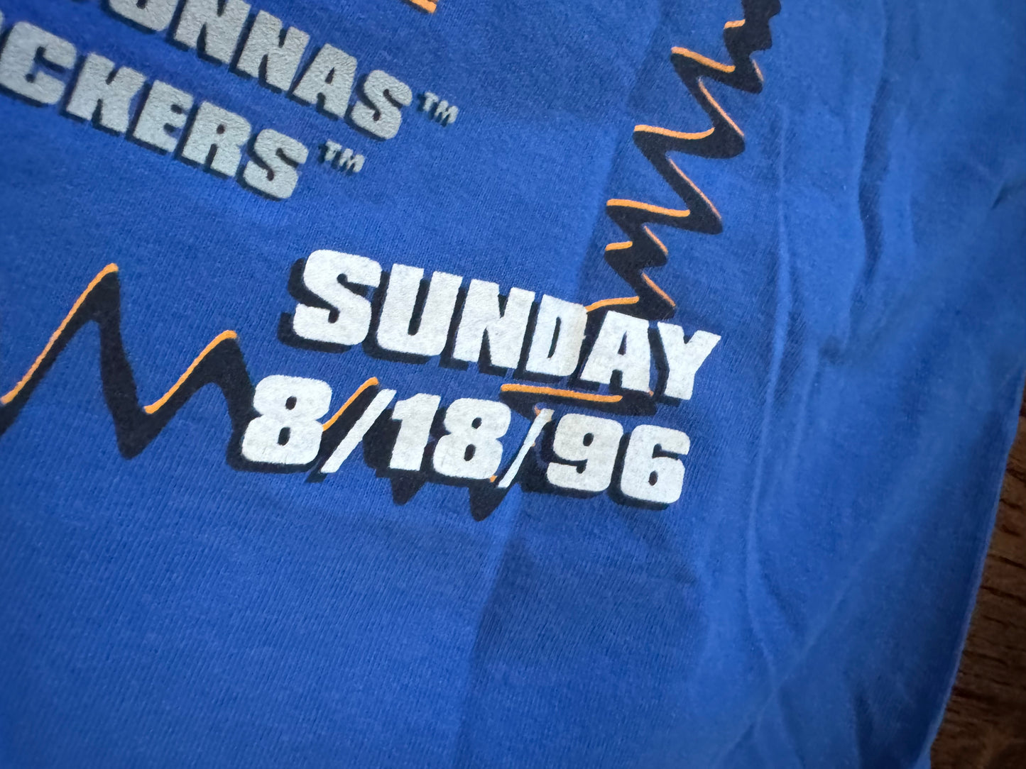 1996 WWF Summerslam event shirt featuring Big Van Vader and Shawn Michaels