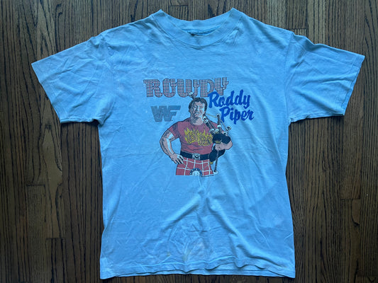 1985 WWF “Rowdy” Roddy Piper shirt