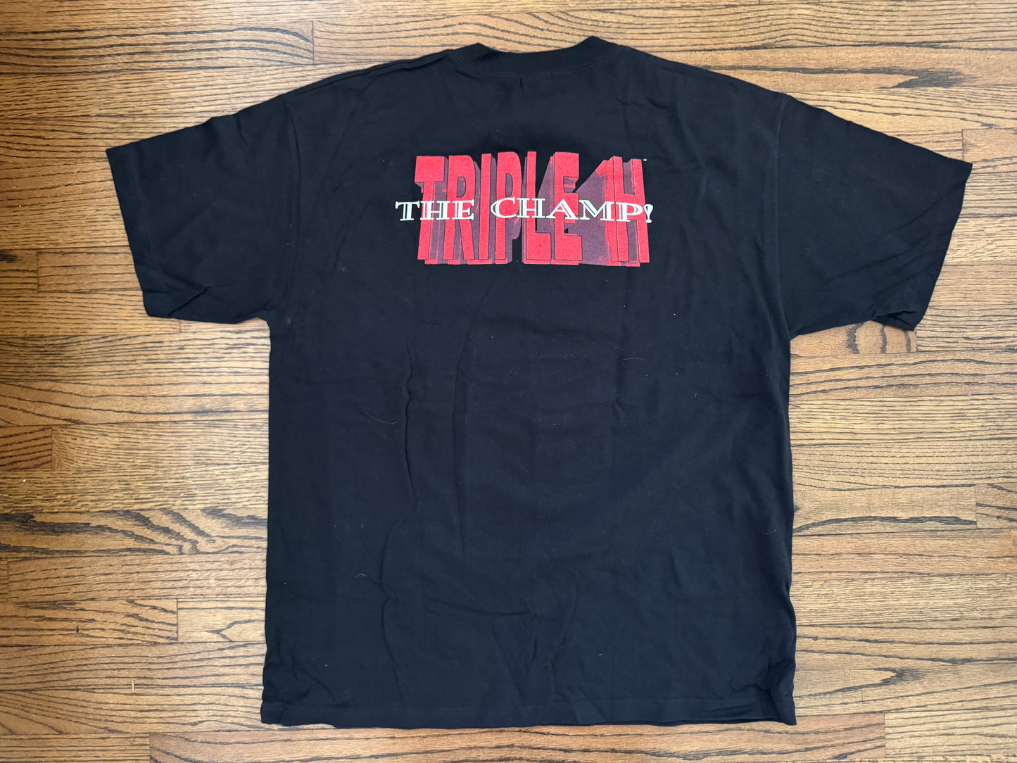1999 WWF “The Champ!” Triple H two sided shirt