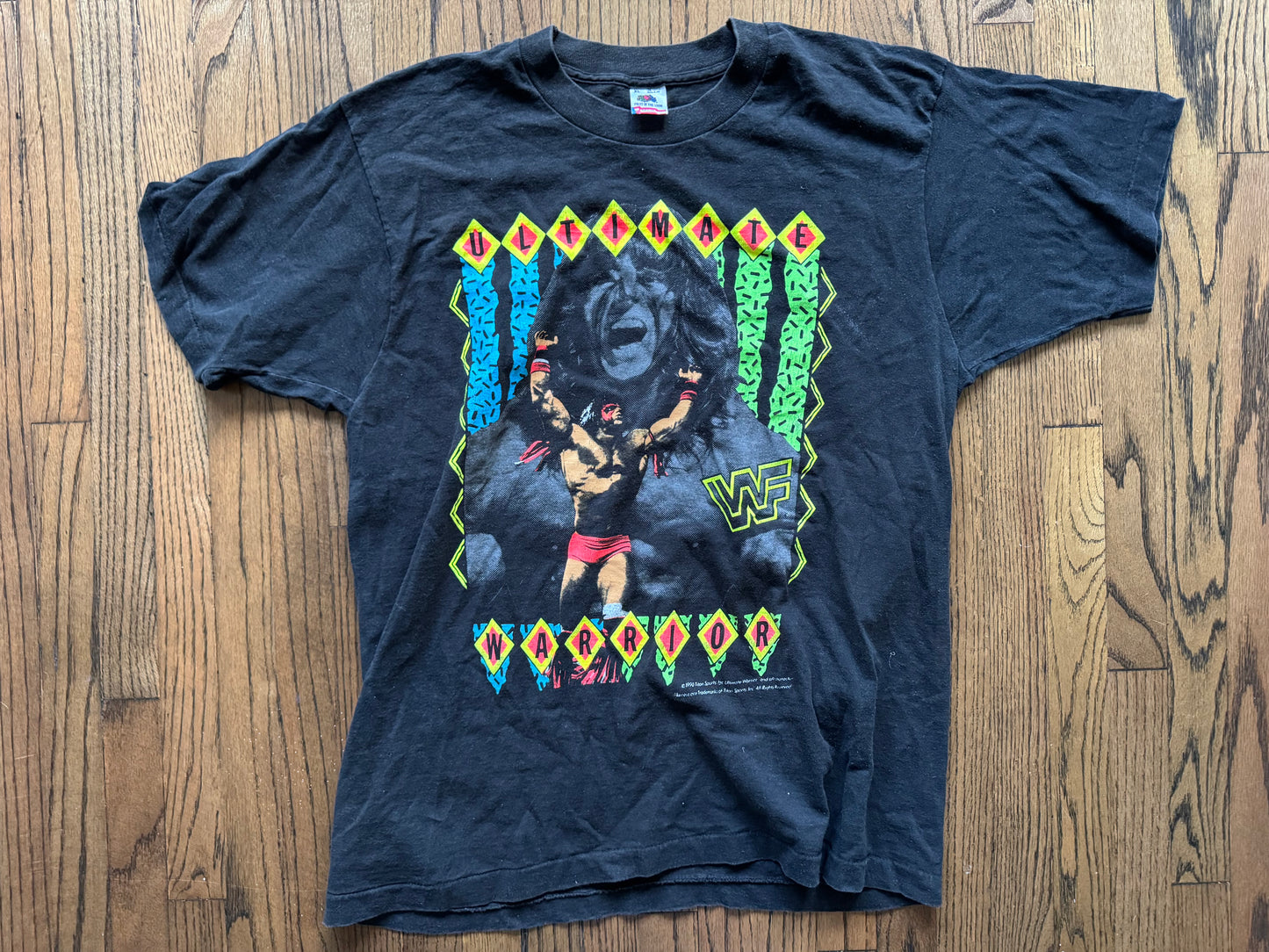 1990 WWF Ultimate Warrior shirt