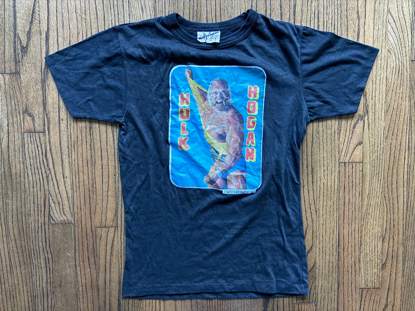 1987 WWF Hulk Hogan shirt