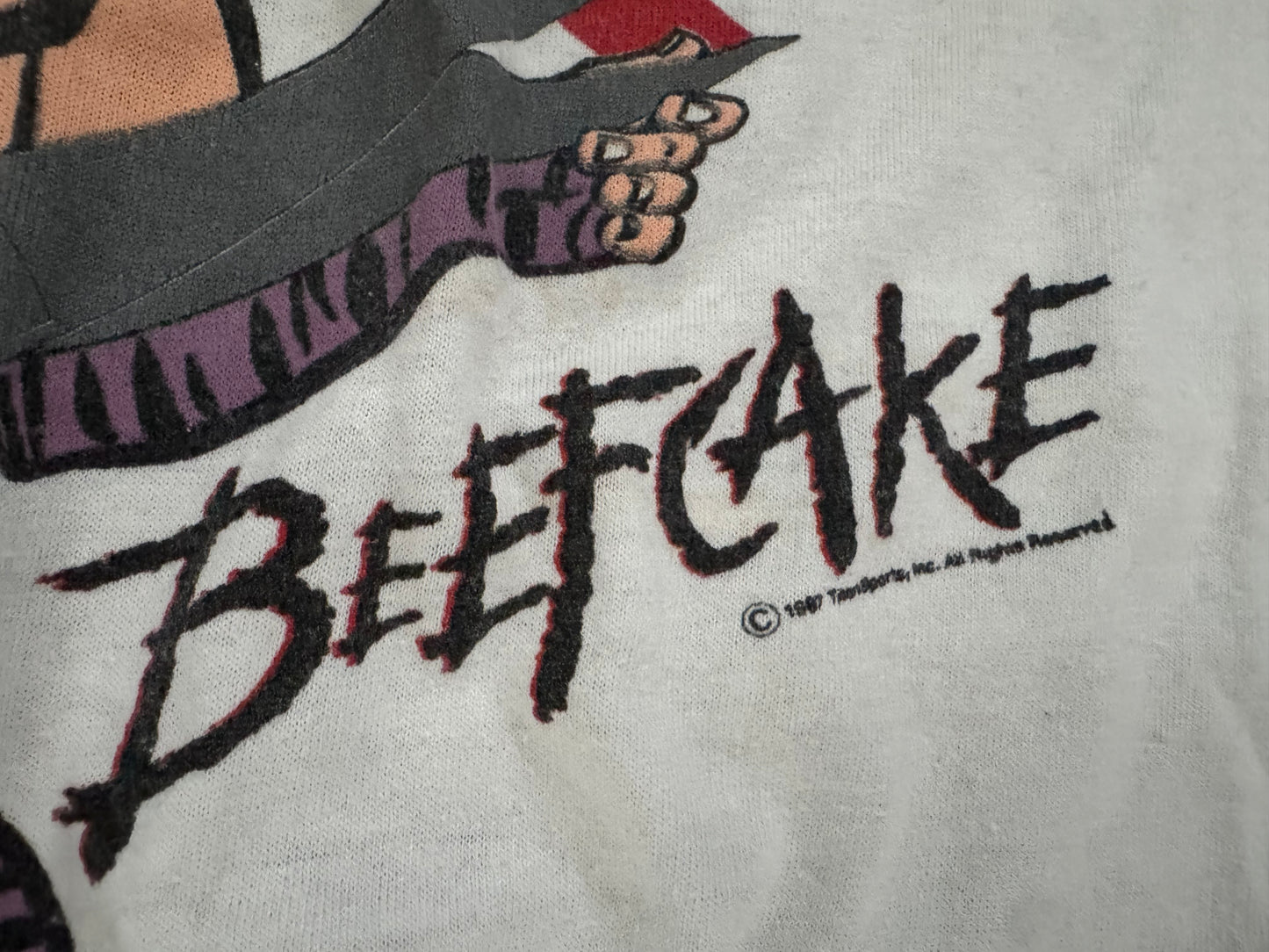 1987 WWF Brutus “The Barber” Beefcake catalog shirt