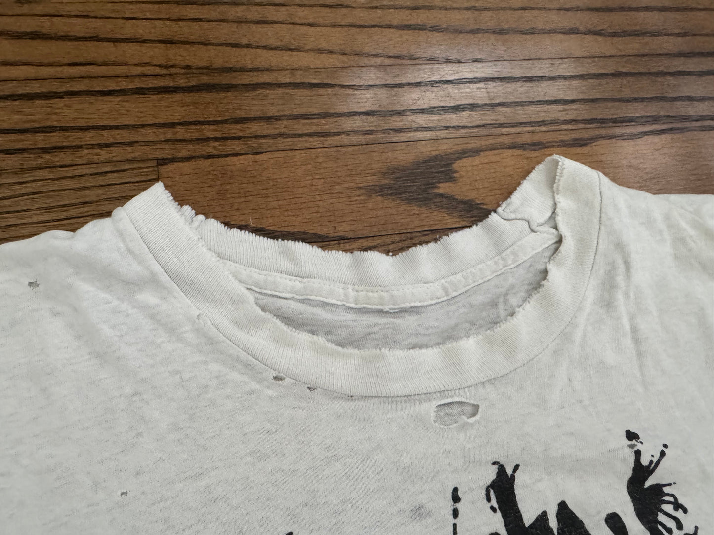 1989 (approx) Scarce Vintage and thrashed late 80s probably AJPW but can’t confirm TBH Abdullah the Butcher shirt
Size: Tagless (Modern Large)