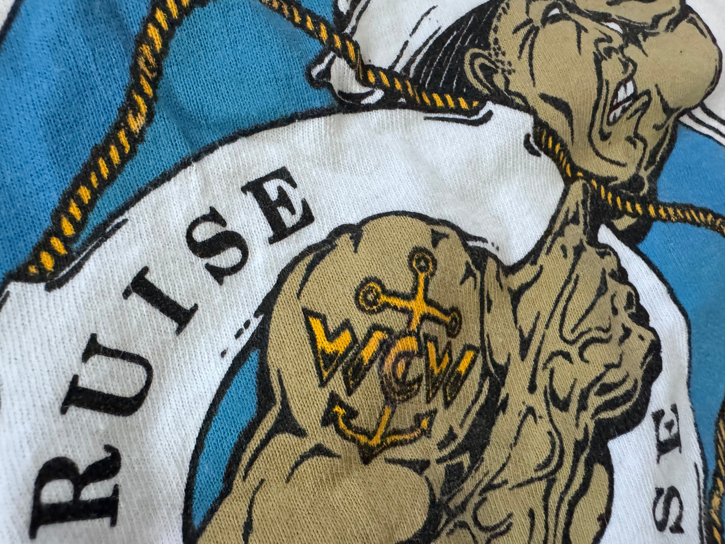 1992 WCW Bruise Cruise shirt
