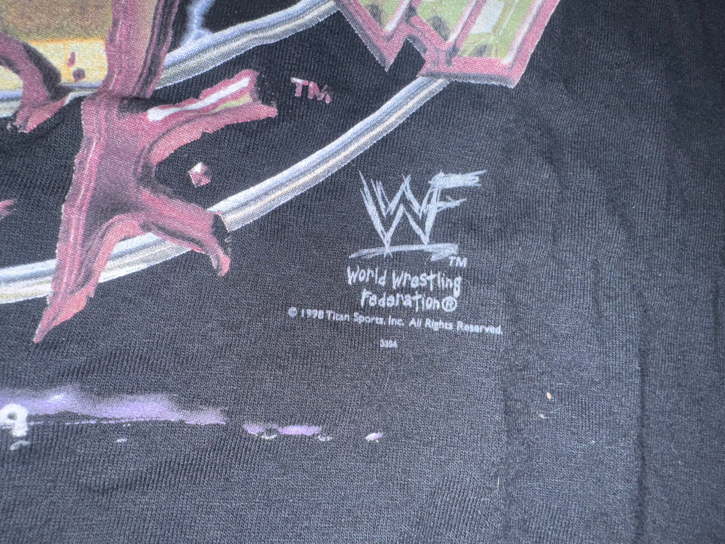 1998 WWF The Rock “The Most Electrifying Man In Sports-Entertainment Today”
