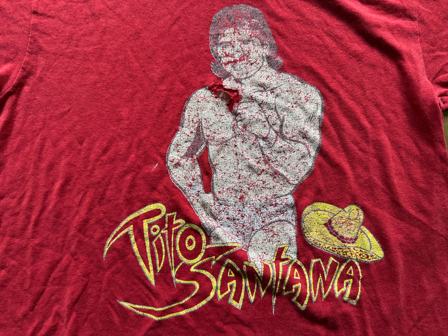 1989 WWF Tito Santana shirt