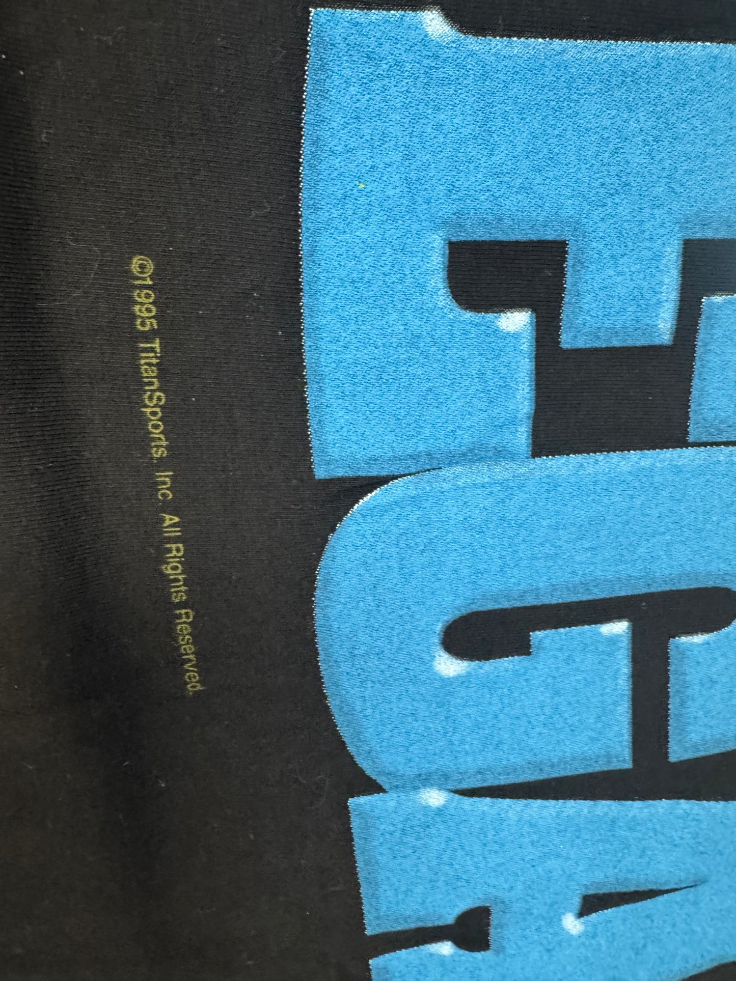 1995 WWF Savio Vega “Pa Encima” two sided shirt