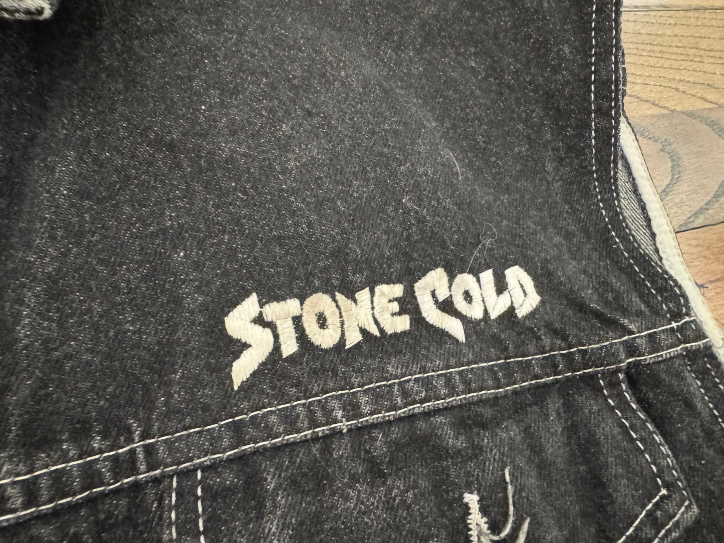 1999 WWF “Stone Cold” Steve Austin denim vest