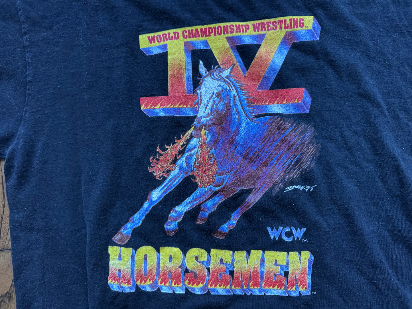 1995 WCW Four Horsemen shirt