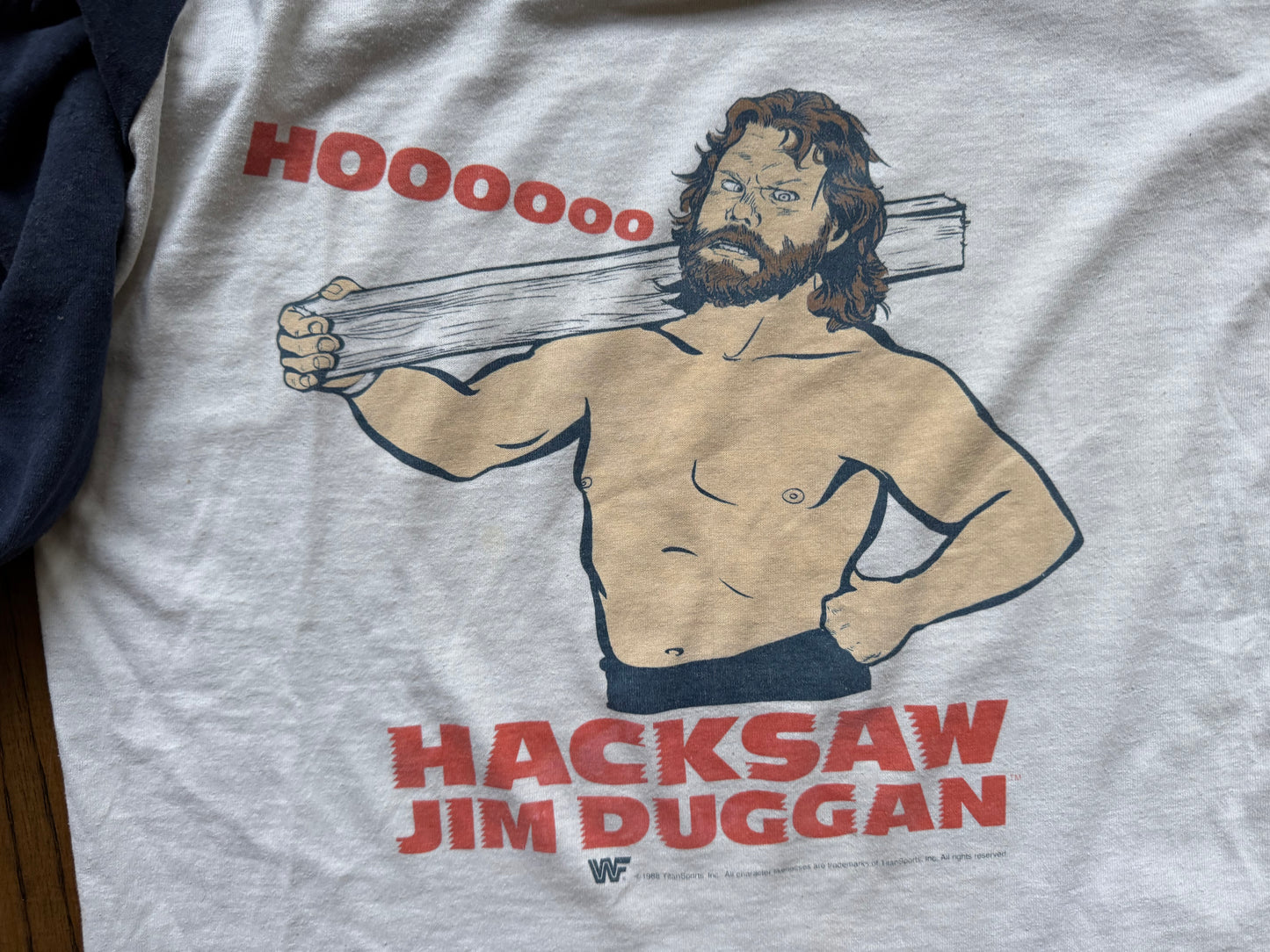1988 WWF Hacksaw Jim Duggan shirt