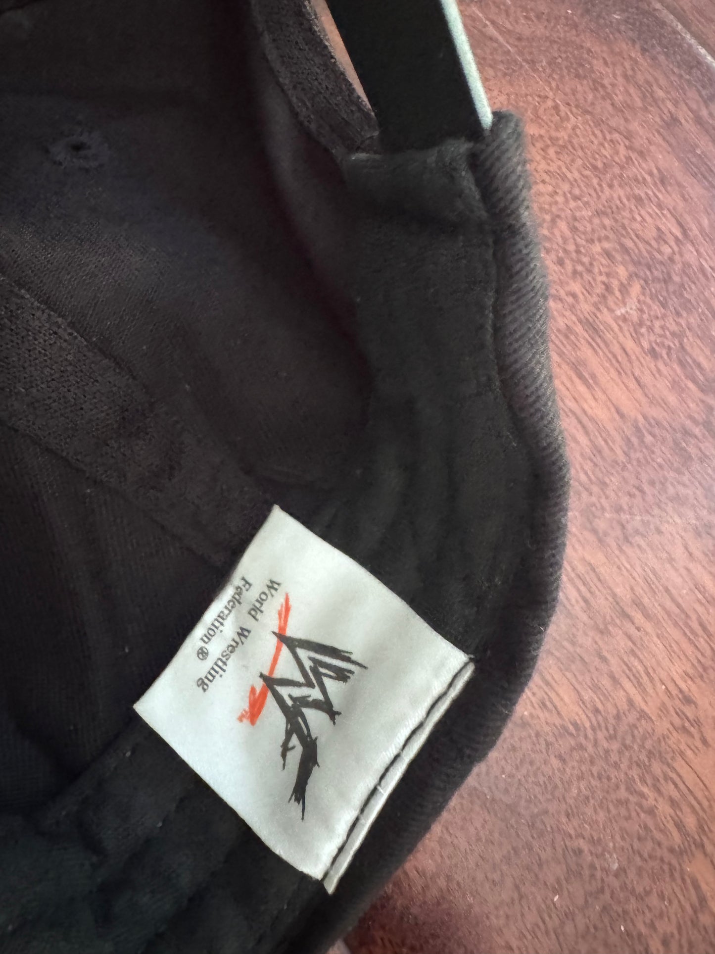 1998 WWF Val Venis “Venis Envy” SnapBack - material has worn off of the top button