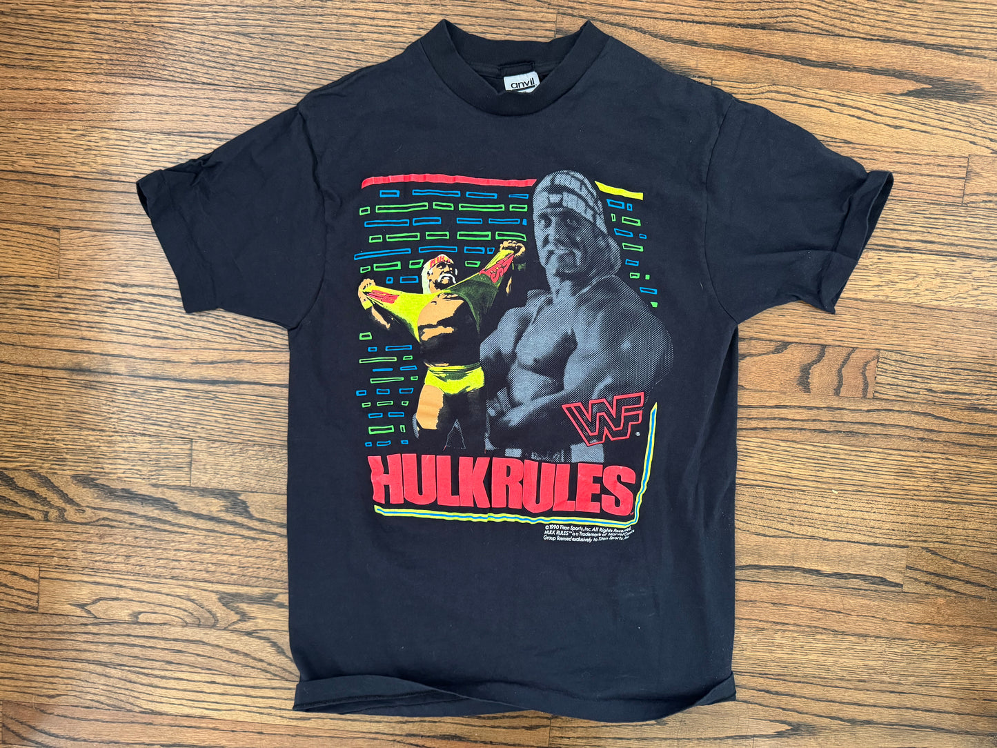 1990 WWF Hulk Hogan catalog shirt