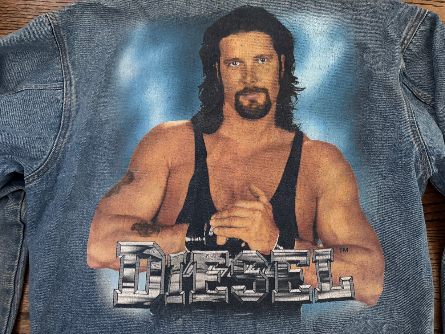 1996 WWF “Big Daddy Cool” Diesel denim jacket