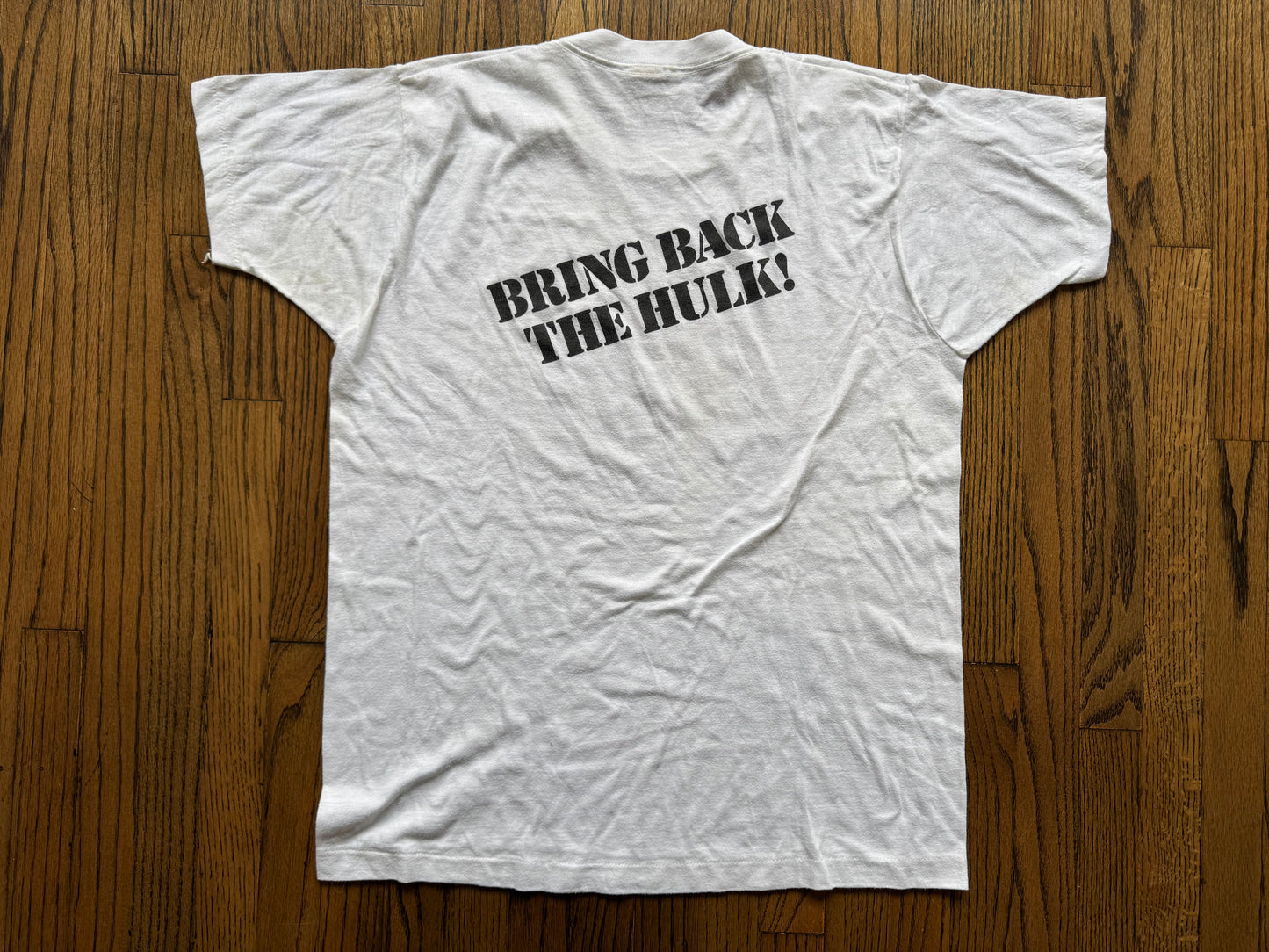 1983 Hulk Hogan “Bring Back the Hulk!” Shirt