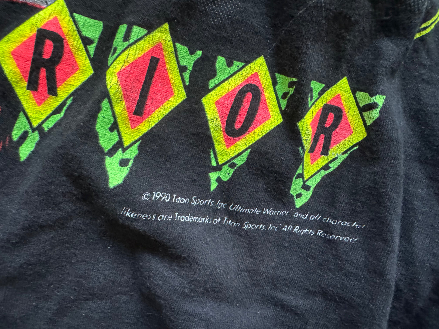 1990 WWF Ultimate Warrior shirt