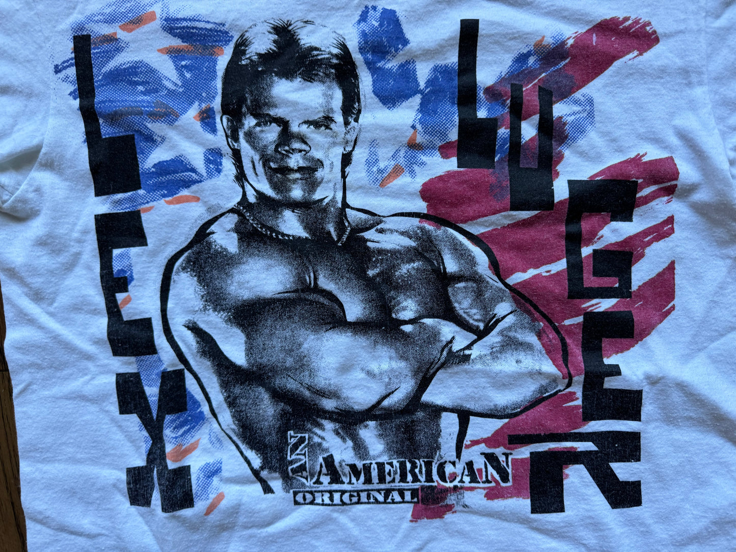 1993 WWF Lex Luger shirt