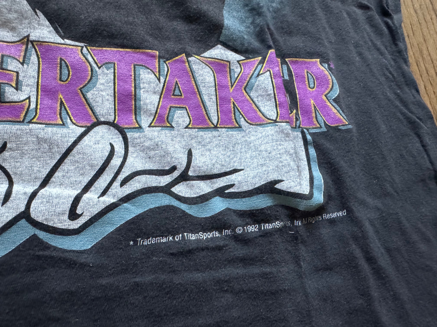 1992 WWF Undertaker shirt
