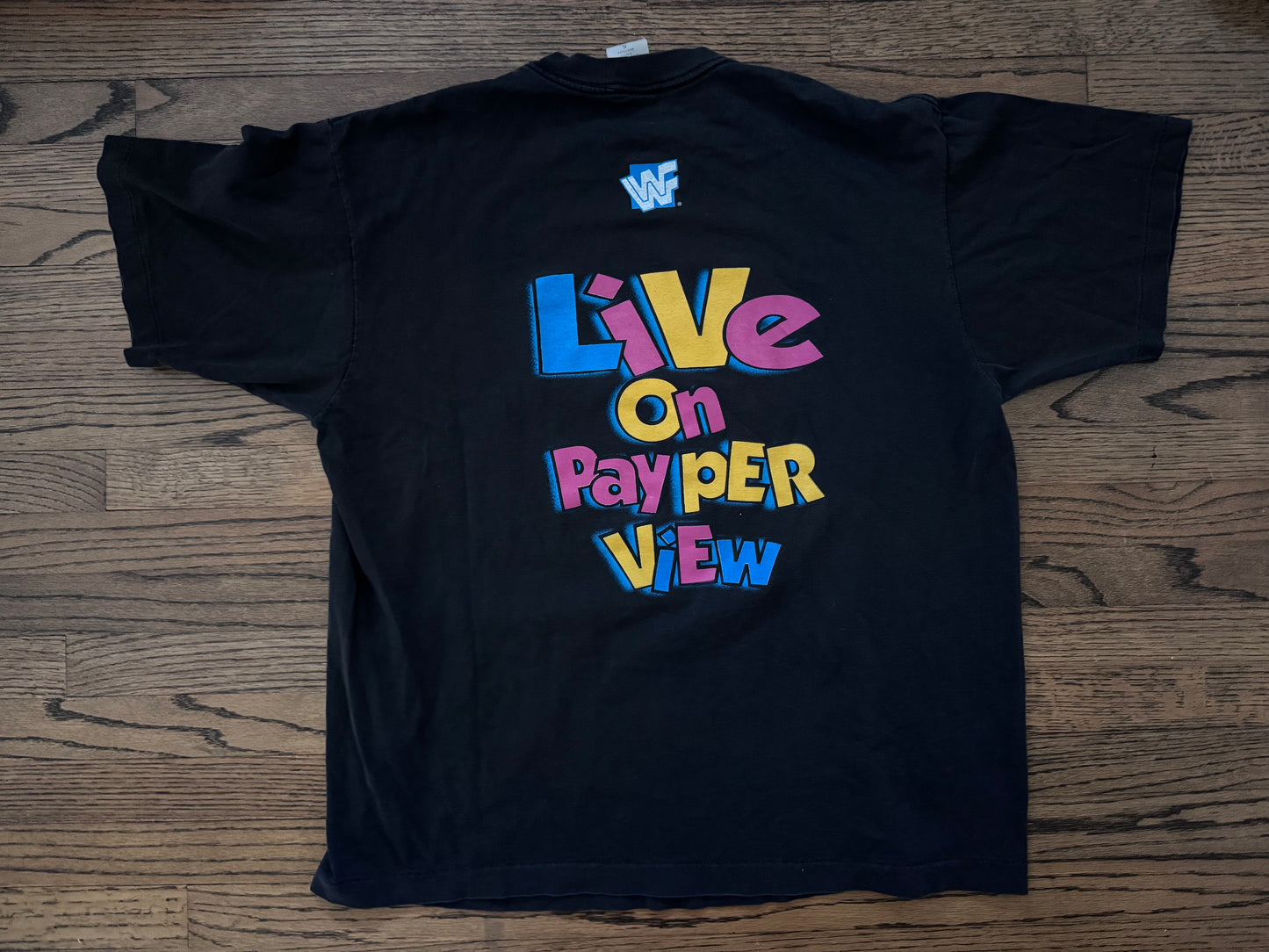 1995 WWF In Your House “Live on Pay Per View” shirt