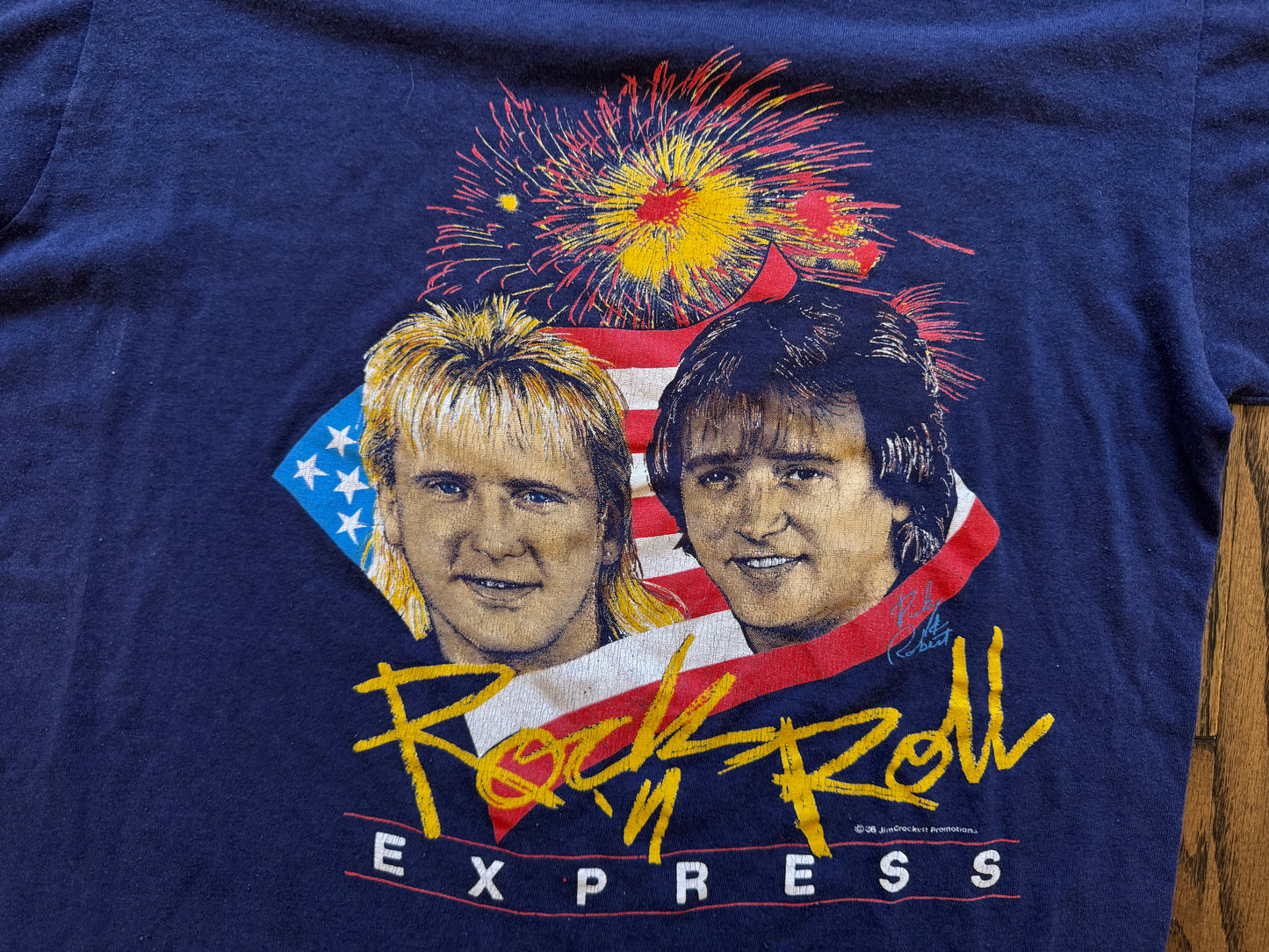 1986 NWA JCP Rock n Roll Express shirt